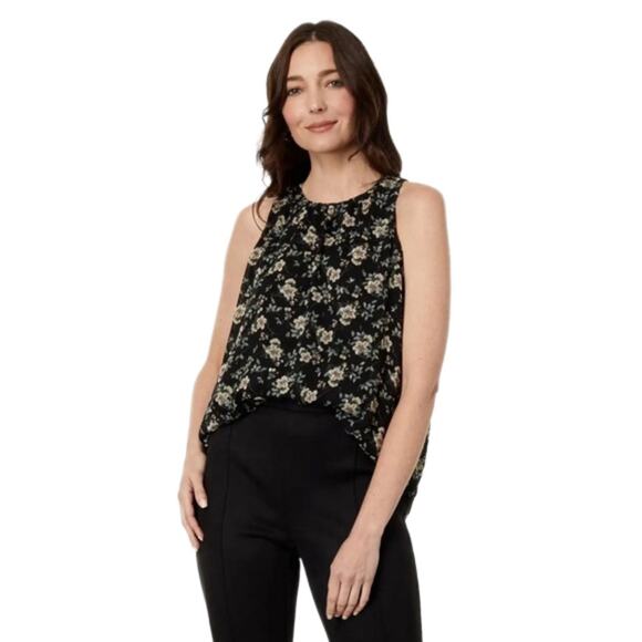 Vince Camuto Women's Sleeveless Floral Blouse Size Medium NWT - Picture 9 of 11
